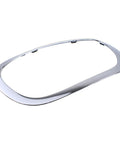 2Pcs Front Driver And Passenger Side Headlight Trim Ring For Mini Cooper Countryman 2017 2024 Silver Finish No Fuss Easy Install Durable Shiny Cosmetic Accent Kit