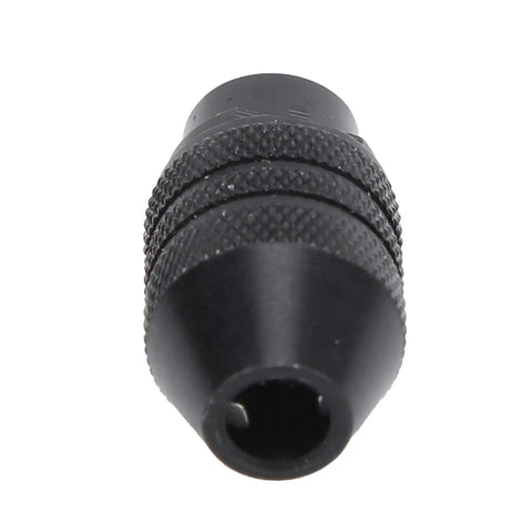 Professional Multi Chuck Carbon Steel Fast Change Adapter Collet With Superb Coaxiality For Electric Rotary Tools and Drilling Tasks M8 Thread, close-up view.