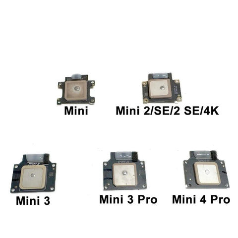 GPS And IMU Module For Mini 3 Pro, Mini 2 SE, And Mini 4 Pro Drones, arranged by model for easy reference.