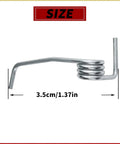 Fridge Door Divider Spring Replacement 2 Pack For Samsung Refrigerators Fits DA61 03230B, showing spring size 3.5 cm