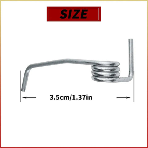 Fridge Door Divider Spring Replacement 2 Pack For Samsung Refrigerators Fits DA61 03230B, showing spring size 3.5 cm