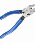 Diagonal Pliers For Cable Cutting And Wire Nipping, Chrome Steel TU 728, Compact Ergonomic Handle, Portable Tool For DIYers, Electricians, And Pros, Smooth Clean Cuts On All Kinds Of Cables, blue handle