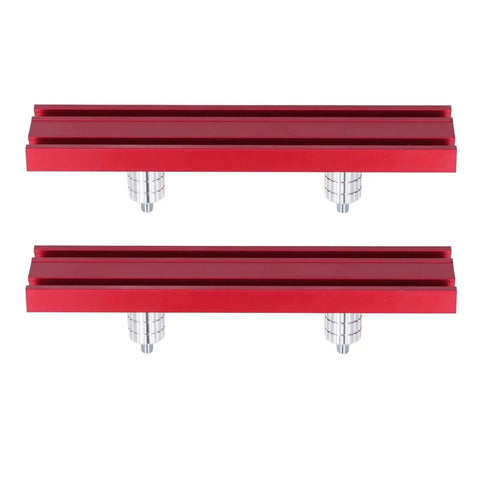 Planing Stop Kit With Pew Dog Positioning Clamp For Workbench Use, Aluminum Alloy Construction For Heavy Duty Planing