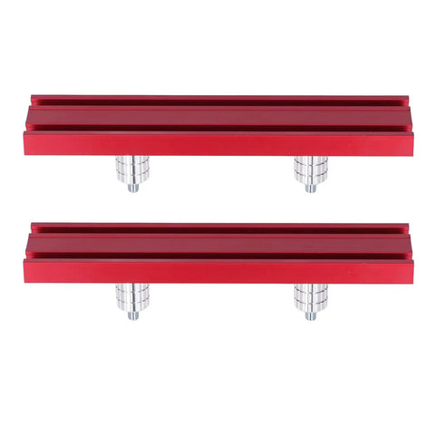 Planing Stop Kit For Workbench With Pew Dog Positioning Clamp Aluminum Alloy Construction Accurate And Stable Workpiece Fix Quick Setup