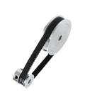 Heavy Duty 60 Tooth 3:1 Ratio Timing Belt Pulley Kit With Tensioner Wheel, Precision Aluminum Synchronous Gears For CNC Makers And Smooth Gear Drive Up To 12mm Bore, belt pulley kit with tensioner
