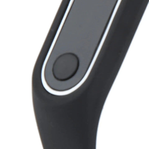 Close-up of anti static wristband with automatic static eliminator silicone wrist strap in black, showing sleek design and durable build.
