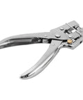 Heavy Duty Eyelet Pliers Kit With 100 Steel Eyelets, 6.5 Inch Grommet Tool with carbon steel punch and ergonomic jaw