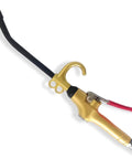 High Volume Air Blow Gun With Aluminum Body And Rubber Guard, Industrial Grade Pneumatic Blower For Dust Cleaning And Shop Use, Powerful Air Flow Nozzle With Long Taper, Gold Plated Metal Construction