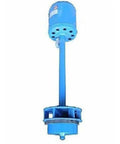 Low Head Hydropower Turbine Generator 1kW 1.5kW 2kW Axial Flow System in blue for home or farm use, shown uninstalled.