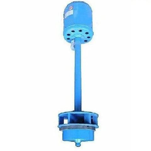 Low Head Hydropower Turbine Generator 1kW 1.5kW 2kW Axial Flow System in blue for home or farm use, shown uninstalled.