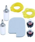 Premium 530095646 Air Filter And Fuel Line Kit Replacement For Poulan P3314 P3416 P3816 P4018 Chainsaws Easy Install Durable Parts Get Your Saw Running Like New Again. air filter, fuel lines, and primer bulbs