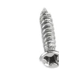 Close-up of a single self-tapping screw from Wood Screws Set For Furniture Repair And Woodworking Self Tapping M2 To M4 Thread Size 100 Or 620 Pieces