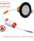 2 Inch LED Recessed Lights 3W Dimmable Downlights 3000K Warm White CRI80 Energy Saver Replace 35W Halogen with LED Driver