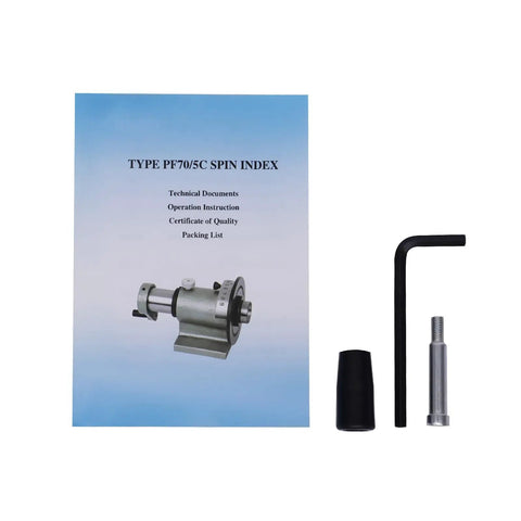 Versatile Precision Indexing Fixture With Smooth As Butter Turning 360 Degree Dial For Vertical Horizontal Drilling And Gear Cutting Rock Solid Top Tier Tool with technical documents and accessories.