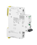 Heavy Duty One Pole Miniature Circuit Breaker Featuring 40A C Curve Protection For Smooth Electrical Panel Upgrades In Crisp White Finish.