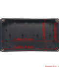 Heavy Duty Rock Solid IP65 Waterproof ABS Plastic Project Box For DIY Electronics And Power Supply Enclosure With Pre Drilled Mounting Holes Built Tough Black 5.94x3.23 inches