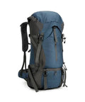 Trail Ready 70L Hiking Backpack For Camping Water Resistant Ripstop Build With Multiple Pockets And Adjustable Straps Breathable Back Panel