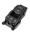 Electric Parking Brake Actuator Switch For Hyundai Sonata 2015 2016 Left Front, black plastic switch with buttons for smooth handbrake action.