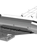 Concorde Supersonic Cargo Aircraft Model Kit For DIY Builders Assemble 3D Airplane Working Model 7 Piece Metal Kit side view