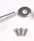 FMS 1400mm Sky Trainer MG310 Motor Shaft Replacement Part FMSDZ006 with screws and metal components displayed