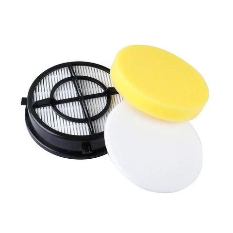 Pet Hair Eraser Upright Vacuum Filter For 1650 Series Febreze Models 1650A 1650C 1650P replacement filters in yellow and white