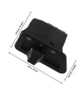 Durable Handlebar Turn Signal Switch For Motorbikes Electric Bikes And Scooters With Smooth Sensitive Operation And Safe Reliable Signal Plastic
