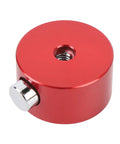 Arrow Storage Case Cap For Cymbals Aluminum Alloy 40mm Secure Fixation Drum Hardware With Quick Install Easy Cymbal Mounts And Stand Parts For Drum Sets And Percussion Red red aluminum alloy cymbal cap with side lock