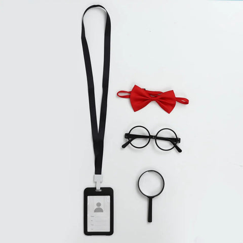 Kids Scientist Costume Set With Lab Coat ID Badge And Matching Accessories For Role Play Dress Up Realistic Doctor Lab Look