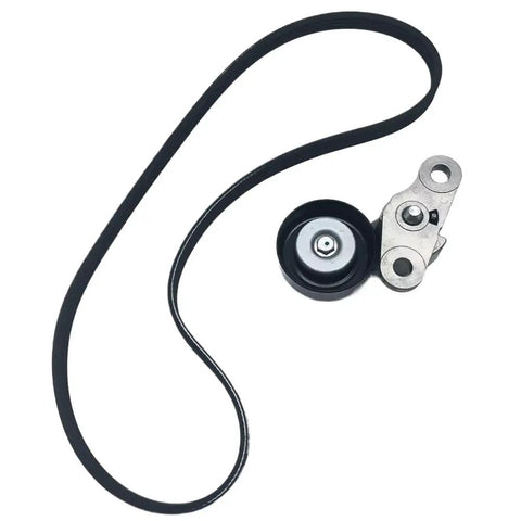Heavy Duty Serpentine Drive Belt Tensioner Kit Fits Chevy Silverado And Express 1999 To 2008 Including 48L 53L 57L 60L 62L Engines, belt and pulley