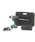 18V Cordless Impact Driver Kit With Two Lithium Ion Batteries, 1,280 In Lbs Torque, Fast 2,400 RPM And 3,200 BPM displayed