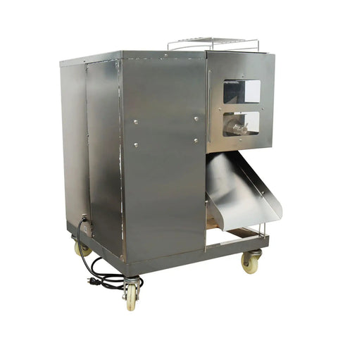 Industrial Dual-Motor Shredded Meat Cutting Machine Floor-Mounted Food Grinder With 4mm Cutter 110V 800kg Per Hour view
