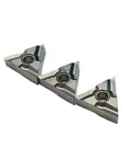 Top Tier Carbide Turning Inserts For Hard Steel Parts 10 Pack TNMG160404R-VF heavy-duty lathe tool, sharp edge, multilayer coating.