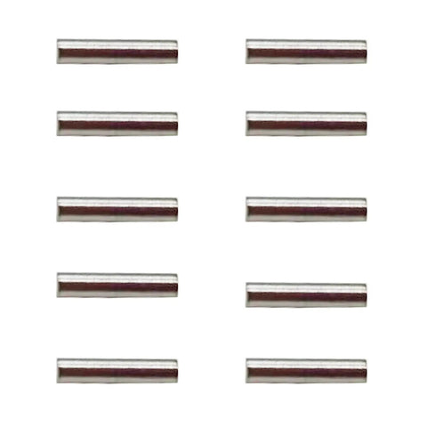 Top Shelf Pro Steel Hex RC Wheel Hub Nut 100 Piece Durable Heavy Duty Replacement Fasteners 2X10mm scatter of hex pins.