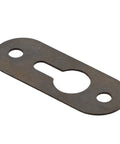 Keyhole Hanging Brackets Set 30 Pairs Beefy Heavy Duty Iron Plates For Picture Frames Mirrors Wall Mounting Shelves And Cabinets With Screws Durable Cold Rolled Steel Hardware, single steel hanger