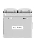 Dual Port Fast Charging Station For Two Drone Power Cells, Three Way Charger For Mini Series Drones, Compact Desk Top Power Dock