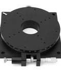 Pro Grade Manual Rotation Stage 0.01mm Precision 360 Degree Rotating Sliding Stage 160mm By 30mm For Fine Tuning CNC Milling Microphotography And Camera Angles Aluminum Black Anodized