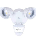 40W Outdoor LED Security Light With Dual Adjustable Heads, Waterproof Motion Sensor, 4000 Lumen Brightness, 5000K Daylight