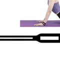 Breathable Wrist Straps For Sports And Everyday Relief High Support Wraps shown on person in yoga pose on purple mat