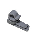 Replacement Hydration Tube Kit with Quick Connect Fittings and Magnetic Clip Holder for Hydration Pack, Grey, Acetal Plastic