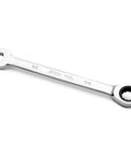 Ratcheting Seven Eighth Inch Combination Wrench With 72 Tooth Gear, Reversible 12 Point Box End, Forged Chrome Vanadium Steel