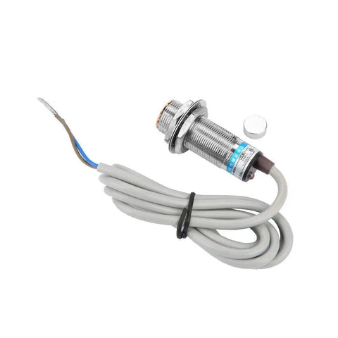 10mm Distance Measuring Capacitive Metal Proximity Sensor Switch with Two Wire Output, Normally Open or Closed, 18mm Diameter