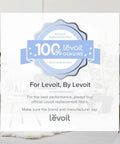 Certificate showing 100% genuine Replacement Filter For LV H135 Air Purifier, Genuine HE Activated Carbon Filtration For Smoke Odor Allergens And Pollen