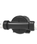 Close-up of fitting connection for Powerhouse 2600 GPH Submersible Pond Pump For Outdoor Inline Use That Rocks Fountains And Waterfalls