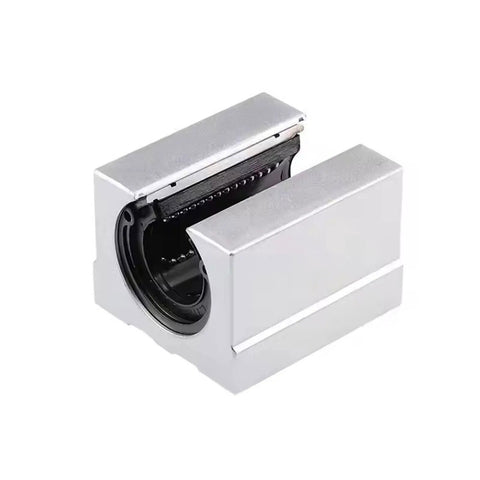 20mm Aluminum Block Linear Motion Ball Bearing Slide Kit for CNC Guide Rails Top Notch Precision Block With Smooth Rolling Four Piece Set for DIY Builds and Pro Machining Projects, aluminum block