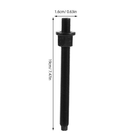 Crankshaft Pulley Removal Tool Kit For Engine Maintenance And Auto Repair, shown is a bolt measuring 19cm by 1.6cm.