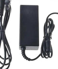 Beefed Up 24V AC DC Power Adapter for Audio Enhancement Switch Mode Supply, black rectangular design with attached black cords