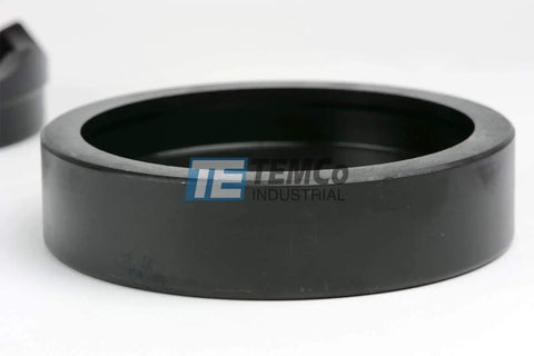 Four Inch Conduit Punch And Die For Hydraulic Knockout Driver With Three Quarter Inch To Sixteen Thread, black oxide finish