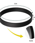 Dimensions of Replacement Vacuum Belts For PowerForce TurboClean PowerBrush Pet Models 11 x 0.5 x 0.1 inches