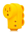 NEMA 6 50R Receptacle Replacement 50 Amp 250 Volt 3 Wire Grounded Heavy Duty Power Cord Outlet With Handle