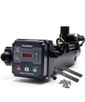 Rock Solid Generator Water Heater 4000W AC240V for 20-30 Liter Engines with integrated pump and digital control panel.